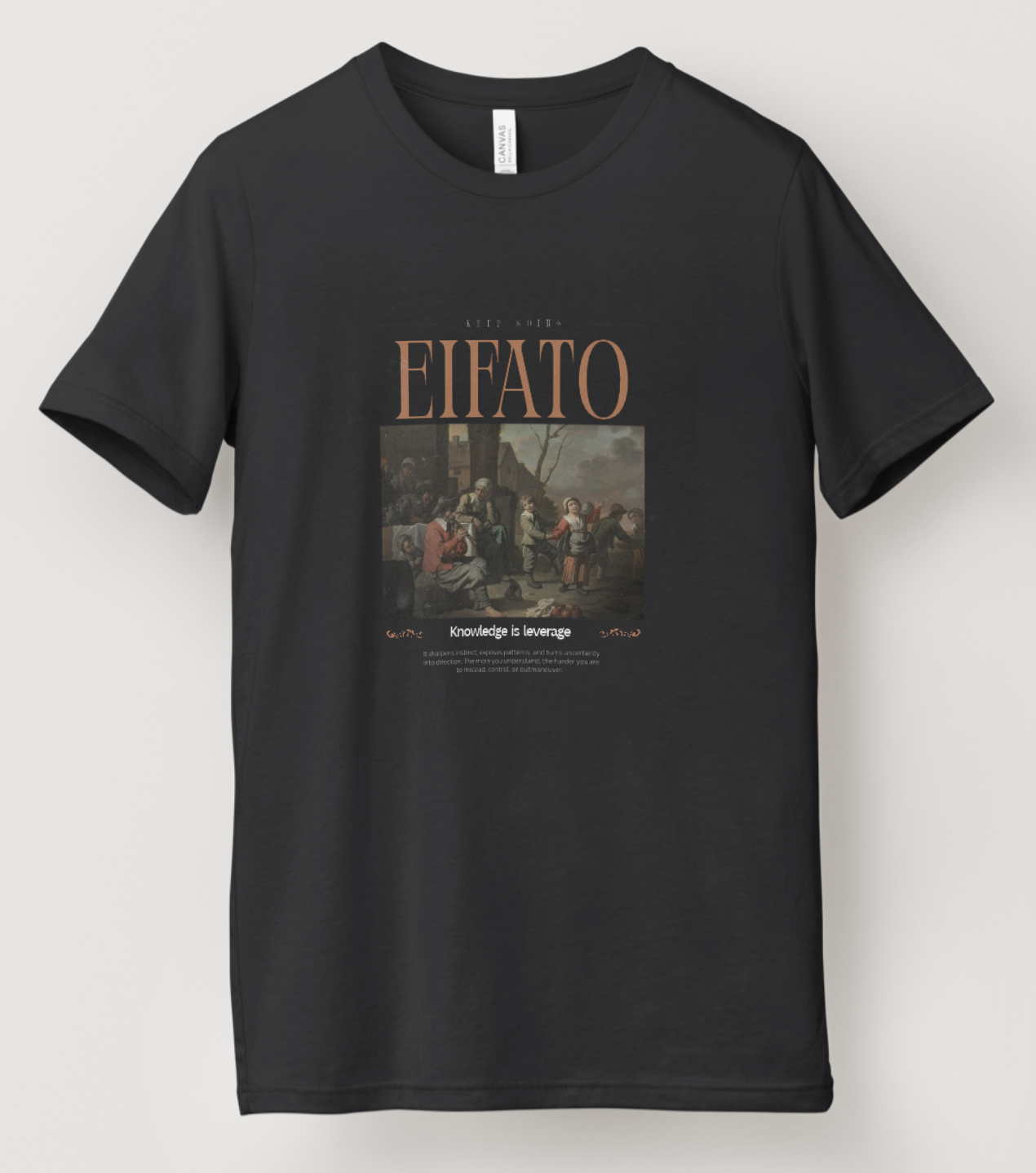 Knowledge Is Leverage Tee